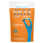 GO2 Dentagenie Tongue Cleaners Travel 4pk